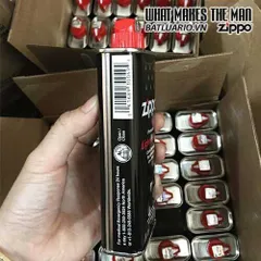 Xăng Zippo Chính Hãng Mỹ 125ml - Nhiên Liệu Lỏng Không Sinh Khói, Chống Gió Tốt, Phân Phối Chính Thức Tại Việt Nam