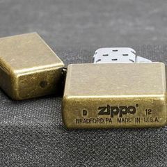 Bật Lửa Zippo 201FB - Màu Đồng Giả Cổ, Chống Gió, Độ An Toàn Cao, Bảo Hành Trọn Đời, Quà Tặng Thân Thiện Môi Trường