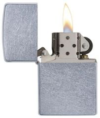 Bật Lửa Zippo Street Chrome Xước Bụi Chính Hãng 207 - Thiết Kế Độc Đáo, Chống Bám Vân Tay, Hàng Nhập Khẩu Mỹ, Quà Tặng Ý Nghĩa
