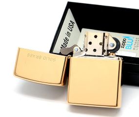 ZIPPO 254 - Bật lửa đồng mạ vàng khắc chữ, quà tặng độc đáo cho tín đồ yêu thích đồ Vintage và phong cách sống hiện đại