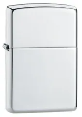 Bật lửa Zippo 26 - Bật Lửa Armor Bạc Nguyên Khối Đánh Bóng Cao - Quà Tặng Sang Trọng cho Người Yêu Bật Lửa