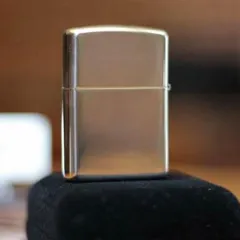 Bật lửa Zippo 26 - Bật Lửa Armor Bạc Nguyên Khối Đánh Bóng Cao - Quà Tặng Sang Trọng cho Người Yêu Bật Lửa