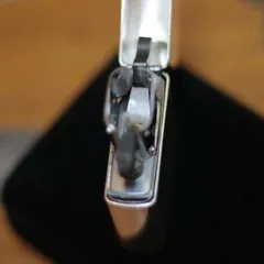 Bật lửa Zippo 26 - Bật Lửa Armor Bạc Nguyên Khối Đánh Bóng Cao - Quà Tặng Sang Trọng cho Người Yêu Bật Lửa