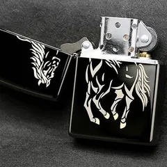 Zippo 28645 Bật Lửa Hình Ngựa Đua Màu Đen Băng - Quà Tặng Độc Đáo Cho Người Yêu Thích Thể Thao và Chìm Đắm Trong Thiên Nhiên