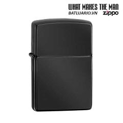 Bật Lửa Zippo 24756 Ebony - Bật Lửa Chống Gió Đen Nam Tính, Hộp Quà Tặng, Nhập Khẩu Mỹ, Bảo Hành Trọn Đời
