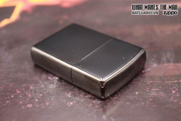 Bật Lửa Zippo 24756 Ebony - Bật Lửa Chống Gió Đen Nam Tính, Hộp Quà Tặng, Nhập Khẩu Mỹ, Bảo Hành Trọn Đời