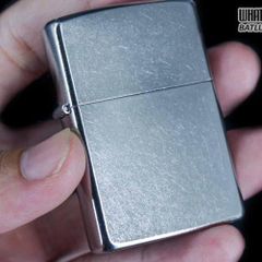 Bật Lửa Zippo 207 Chính Hãng Mỹ - Chrome Nhám Xước Bụi - Quà Tặng Độc Đáo Cho Người Yêu Thích Zippo