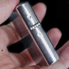 Bật Lửa Zippo 207 Chính Hãng Mỹ - Chrome Nhám Xước Bụi - Quà Tặng Độc Đáo Cho Người Yêu Thích Zippo
