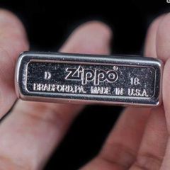 Bật Lửa Zippo 207 Chính Hãng Mỹ - Chrome Nhám Xước Bụi - Quà Tặng Độc Đáo Cho Người Yêu Thích Zippo