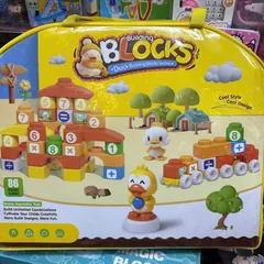 Bộ đồ chơi xếp hình vịt con Duck Block Building 855 - 86 chi tiết sáng tạo phù hợp cho trẻ từ 3 tuổi trở lên, phát triển tư duy và kỹ năng tay.