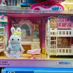 Đồ Chơi Nhà Búp Bê Căn Phòng Thỏ Trắng - Phát Triển Sáng Tạo và Tưởng Tượng Cho Trẻ Em 3 Tuổi Trở Lên