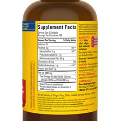 Viên uống dầu cá Nature Made Fish Oil 1200 mg Mỹ - Hộp 300 viên