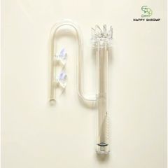 Đầu In Thủy Tinh Trong Suốt Phi 16mm - Ống Lọc Váng Cho Hồ Cá Thủy Sinh, Phụ Kiện Thẩm Mỹ Bể Cá 399808