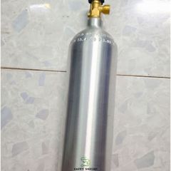 Vỏ Bình Nhôm Thủy Sinh 4L Chất Lượng Cao - Bình Chứa C02 Đài Loan, Van Kim Loại Tiêu Chuẩn, Dùng Cho Thú Cưng