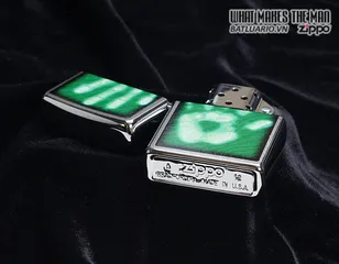 Bật Lửa Zippo 28283 - Bật Lửa Brushed Chrome Họa Tiết Bàn Tay Độc Đáo, Quà Tặng Cho Ai Yêu Thích Zippo