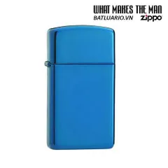 Bật Lửa Zippo Slim Sapphire 20494 - Bật Lửa Chính Hãng, Thiết Kế Thanh Lịch, Quà Tặng Độc Đáo Cho Người Yêu Thích Fire Gear