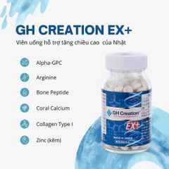 Viên uống GH Creation Tăng Chiều Cao 270 viên - Hỗ trợ phát triển chiều cao hiệu quả từ Nhật Bản