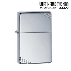 Bật Lửa Zippo 260 Vintage - Bật Lửa Chất Lượng Cao Bóng Crôm, Quà Tặng Lý Tưởng Cho Fan Zippo