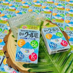 Nước Nhỏ Mắt Rohto Vita 40 Xanh 12ml - Giảm Khô Mắt, Cung Cấp Độ Ẩm và Bảo Vệ Mắt Hiệu Quả, Dành Cho Người Dùng Máy Tính
