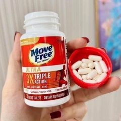 Viên uống hỗ trợ khớp Move Free Ultra Triple Action 75 viên - Tăng cường linh hoạt và sức khỏe xương khớp từ Schiff Vitamins