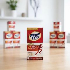 Viên uống hỗ trợ khớp Move Free Ultra Triple Action 75 viên - Tăng cường linh hoạt và sức khỏe xương khớp từ Schiff Vitamins