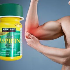 Viên uống Kirkland Low Dose Aspirin 81mg (2×365 viên) - Hỗ trợ sức khỏe tim mạch, giảm nguy cơ đột quỵ, chống viêm hiệu quả