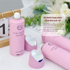 Xịt Khử Mùi Armaf Club De Nuit Body Spray Cho Nữ 200ml - Hương Thơm Quyến Rũ, Sang Trọng, Tiện Lợi, Lưu Hương Lâu Dài