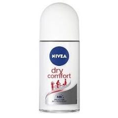 Lăn khử mùi Nivea Dry Comfort Plus 48H 50ml - Giữ cơ thể luôn khô thoáng và thơm mát suốt 2 ngày