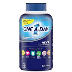 Viên uống One A Day Men’s Multivitamin 300 viên - Vitamin tổng hợp hỗ trợ sức khỏe nam giới, tăng cường năng lượng và đề kháng