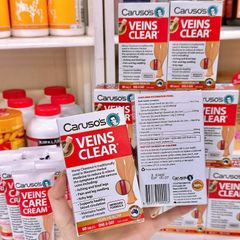 Viên uống Caruso's Veins Clear – hỗ trợ tĩnh mạch