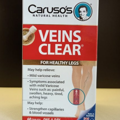 Viên uống Caruso's Veins Clear – hỗ trợ tĩnh mạch