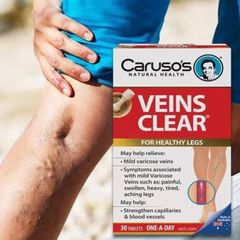 Viên uống Caruso's Veins Clear – hỗ trợ tĩnh mạch