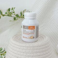 Canxi cho bé Milk Calcium BioIsland 90 viên, chắc xương, phát triển chiều cao