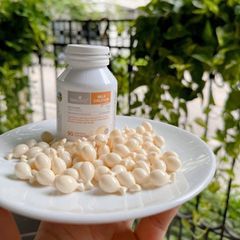 Canxi cho bé Milk Calcium BioIsland 90 viên, chắc xương, phát triển chiều cao