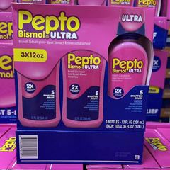 Siro hỗ trợ tiêu hóa Pepto Bismol 354ml - Giảm khó tiêu và đầy bụng, giải pháp dinh dưỡng cho dạ dày khỏe mạnh