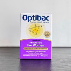 Men vi sinh cho phụ nữ Optibac Probiotics 30 viên - Hỗ trợ tiêu hóa và tăng cường sức đề kháng tự nhiên
