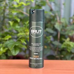 Xịt khử mùi Nam Brut Original 72h - Nước hoa body spray nam tính, tươi mát, ngăn mồ hôi hiệu quả lâu dài 400ml