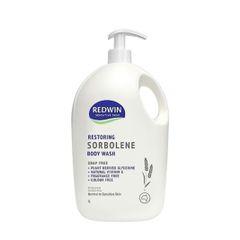 Sữa Tắm Dưỡng Ẩm Redwin Sorbolene 1L - An Toàn Cho Da Nhạy Cảm, Tắm Ướt & Tắm Khô, Thân Thiện Với Người Bệnh & Trẻ Em