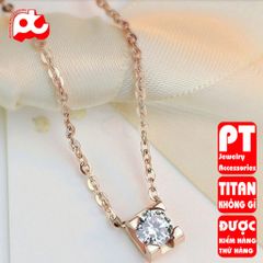 Dây Chuyền Nữ Titan Cao Cấp - Tinh Tế, Sang Trọng, Đảm Bảo Không Đen, Phụ Kiện Thời Trang Mẫu Mới 2023