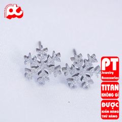 Bông Tai Nữ Titan Cao Cấp - Sang Trọng, Thanh Lịch, Không Gỉ, Phù Hợp Mọi Loại Da - Quà Tặng Ý Nghĩa