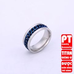 Nhẫn Titan Nam Cao Cấp - Thiết Kế Đẳng Cấp, Chống Gỉ và Chống Trầy, Phụ Kiện Thời Trang Đa Dạng Màu Sắc, Quà Tặng Ý Nghĩa