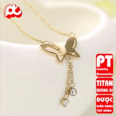 Dây Chuyền Nữ Titan Cao Cấp - Sang Trọng, Tinh Tế, Không Đen, Phụ Kiện Thời Trang Phù Hợp Mọi Dịp - Quà Tặng Ý Nghĩa