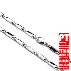 Dây Chuyền Nam Titan Cao Cấp Phong Cách Mạnh Mẽ - Trang Sức Không Gỉ, An Toàn Cho Da, Quà Tặng Ý Nghĩa Cho Đấng Mày Râu