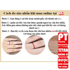 Nhẫn Nam Titan Cao Cấp - Phong Cách Mạnh Mẽ, Chống Gỉ, Thời Trang Hiện Đại, Quà Tặng Nam Tính - PT Jewelry & Accessories