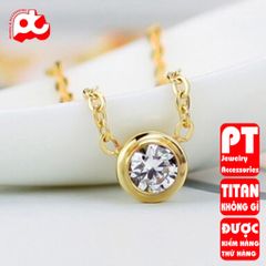 Dây Chuyền Nữ Titan Cao Cấp Sang Trọng - Đẹp, Bền Bỉ Không Đen, Phụ Kiện Thời Trang Cho Phái Đẹp, Quà Tặng Lý Tưởng