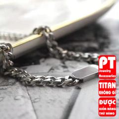 Dây Chuyền Titan Cao Cấp - Phụ Kiện Thời Trang Nam Nữ Đẳng Cấp, Chống Oxy Hóa, Thiết Kế Mạnh Mẽ, An Toàn Cho Da