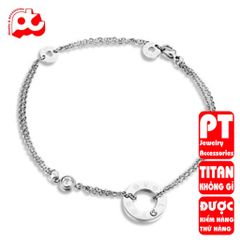 Lắc Chân Nữ Titan Cao Cấp - Thiết Kế Thanh Lịch, An Toàn, Chống Gỉ - Trang Sức Thời Trang Sang Trọng cho Nữ