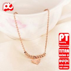 Lắc Chân Nữ Titan Cao Cấp - Thiết Kế Thanh Lịch, Bền Bỉ, An Toàn Cho Da - Phụ Kiện Thời Trang Nữ Hàng Đầu