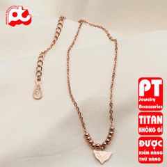 Lắc Chân Nữ Titan Cao Cấp - Thiết Kế Thanh Lịch, Bền Bỉ, An Toàn Cho Da - Phụ Kiện Thời Trang Nữ Hàng Đầu