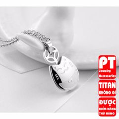 Dây chuyền titan cao cấp sang trọng không đen HCM 400369
